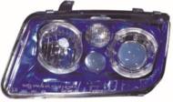 441-1179PXNDAM3 - Reflektor DEPO VAG /zestaw/H7/H7/H3, wewn. niebieski, biały