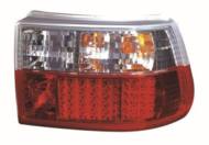 442-1931P3AEV - Lampa tylna DEPO OPEL /zestaw/czerwona/biała przezr. LED ASTRA