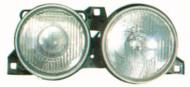 444-1116L-LD-E - Reflektor DEPO /L/ BMW H1/H1 z reg. 3 (E30)-01/88-06/91