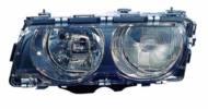 444-1134L-LDEM2 - Reflektor DEPO /L/ BMW H7/HB3 wewn. czarny+siln. 7 (E38)-10/9