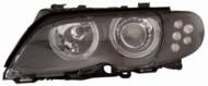 444-1136FMNDEM2 - Reflektor DEPO BMW /zestaw/XENON D2S/H7, wewn. czarny,-LED+