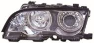 444-1137PXNDAM1 - Reflektor DEPO BMW H7/H7/zestaw/wewn./chrom/+siln. Sedan 3