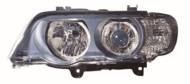 444-1152PXNDEM2 - Reflektor DEPO BMW /zestaw/H7/H7, wewn. grafitowy+siln. X5