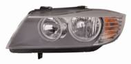 444-1165L-LDEM2 - Reflektor DEPO /L/ BMW H7/H7 wewn. czarny, biały, reg. elekt.