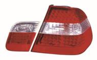 444-1911FXA-CR - Lampa DEPO /tył/ BMW /zestaw/wewn.+zewn. przezr. czerwone/bia