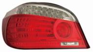 444-1940PXAE-CR - Lampa DEPO /tył/ BMW /zestaw/czerwone, biały, LED 5 (E60)-07/