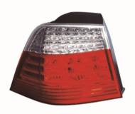 444-1944R-UE - Lampa DEPO /tył P/ BMW czerw/biały,LED, Touring 5 (E61) 07-08