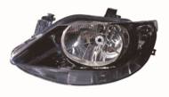 445-1125R-LDEM2 - Reflektor DEPO /P/ PSA H7/H1 wewn. czarny, srebrna obudowa, b