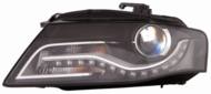 446-1122LMLEHM2 - Reflektor DEPO /L/ VAG XENON D3S/LED wewn. czarny, biały+siln