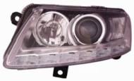 446-1124PXLDBEM - Reflektor DEPO /L/ VAG .W/LED.W/DRL.A6 .04-09/H7, H7PY21W ED