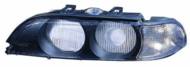 47#444-1121RECN - Szkło reflektora DEPO /P/ BMW zewn. biały, z projektorem 5 (E39)-11/