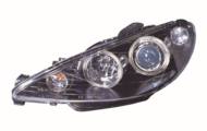550-1131PXNDAE2 - Reflektor DEPO PSA /zestaw/H7/H7, wewn. czarny, biały, reg.