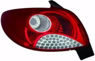 550-1951L-UEV - Lampa DEPO /tył L/ PSA czerwona/biała, biały, b/wiązki 6+-03/