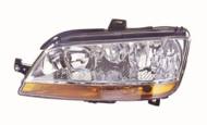 661-1144L-LD-EM - Reflektor DEPO /L/ FIAT H7/H1 żółty, bez lampy p/mgj, z siln.