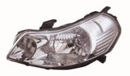 661-1152L-LD-EM - Reflektor DEPO /L/ FIAT H4 wewn./chrom/biały, reg. elekt. SEDI