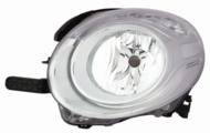 661-1170LMLD-EM - Reflektor DEPO /L/ FIAT H4 wewn./chrom/z siln. 500L-09/12-