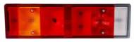 663-1905L3WE - Lampa DEPO /tył L/ IVECO z wiązką, ze światłem do tablicy rejes