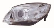 665-1115L-LD-E - Reflektor DEPO /L/ PSA H7 biały, reg. manualna FABIA/ROOMSTER