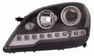 D40-1104PMLDEM2 - Reflektor DEPO DB /zestaw/LED H7, wewn. czarny, biały+siln