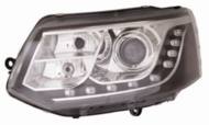 D41-1109PMLDEM2 - Reflektor DEPO VAG LED H7/H15/zestaw/wewn. czarne, biały+si