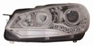 D41-1113PMLDEM1 - Reflektor DEPO VAG LED H7/H15/zestaw/wewn./chrom/biały+siln