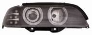 D44-1104PMNDEM2 - Reflektor DEPO BMW /zestaw/LED H7, wewn. czarny, biały+siln