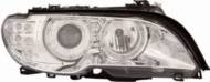 D44-1105PMNDEM1 - Reflektor DEPO BMW /zestaw/wewn./chrom/biały+siln. LED, Cab