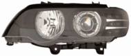D44-1106PMNDEM2 - Reflektor DEPO BMW /zestaw/LED H7/H7, wewn. czarny, z em+si