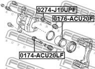 0174-ACU20LF - Prowadnica zacisku hamulcowego FEBEST /przód/ TOYOTA KLUGER 00-07