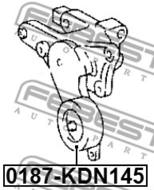 0187-KDN145 - Rolka napinacza FEBEST TOYOTA FORTUNER 06-