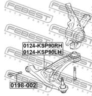 0198-002 - Śruba wahacza FEBEST /tył/ TOYOTA