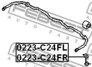 0223-C24FR - Łącznik stabilizatora FEBEST /przód P/ NISSAN SERENA 99-04