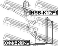 0223-K12F - Łącznik stabilizatora FEBEST /przód/ NISSAN TIIDA 05-12