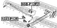 0223-P12R - Łącznik stabilizatora FEBEST /tył/ NISSAN PRIMERA 01-07