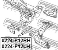 0224-P12LH - Wahacz FEBEST /L/ NISSAN PRIMERA 01-07