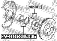 0382-REF - Łożysko koła -piasta FEBEST /przód/ HONDA CR-V 07-12