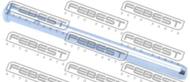 0474-K96R - Prowadnica zacisku hamulcowego FEBEST /tył/ MITSUBISHI PAJERO/MONTERO SPORT/CHALLENGER 96-09