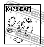 0475-EAF - Reperaturka zacisku FEBEST /sys.AKEBONO/ MITSUBISHI GALANT 96-03