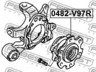 0482-V97R - Piasta koła FEBEST /tył/ MITSUBISHI PAJERO/MONTERO 06-