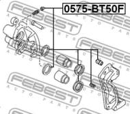 0575-BT50F - Reperaturka zacisku FEBEST MAZDA BT-50 06-11