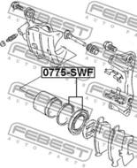 0775-SWF - Reperaturka zacisku FEBEST SUZUKI SIDEKICK 96-98