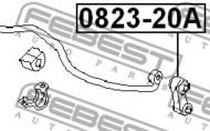 0823-20A - Łącznik stabilizatora FEBEST /przód/ SUBARU IMPREZA 00-07