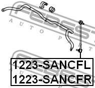 1223-SANCFL - Łącznik stabilizatora FEBEST /przód L/ HYUNDAI SANTA FE 05-