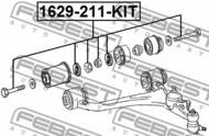 1629-211-KIT - Elem.mocowania wahacza FEBEST DB E 211 4 MATIC 02-09 /zestaw/