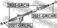 2021-GRCHL - Końcówka kierownicza FEBEST /L/ JEEP GRAND CHEROKEE 04-10