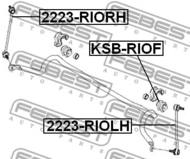 2223-RIORH - Łącznik stabilizatora FEBEST /przód P/ HYUNDAI ACCENT 06-10