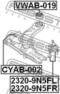 2320-9N5FR - Sworzeń wahacza FEBEST /P dolny/ VAG A1 10-