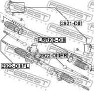 2922-DIIIFL - Drążek kierowniczy FEBEST /L/ LAND ROVER DISCOVERY 10-