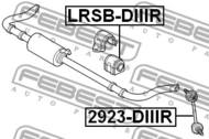 2923-DIIIR - Łącznik stabilizatora FEBEST /tył/ LAND ROVER DISCOVERY 10-