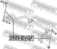 2923-EVQF - Łącznik stabilizatora FEBEST /przód/ LAND ROVER RANGE ROVER SPORT 10-